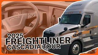 Tour of a 2025 Freightliner Cascadia