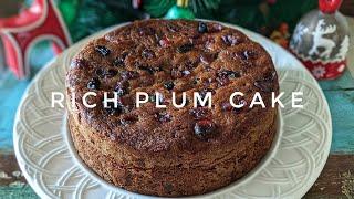 Christmas Special| Rich Plum Cake| Fruit Cake| The Food Story