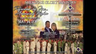 Shekinah Glory Ministry 10th Anniversary Recording & Workshop invite!