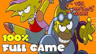 The Simpsons Game 100% FULL GAME Longplay (X360, PS3, PS2, Wii, PSP)