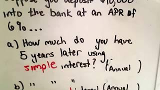 Understanding Simple Interest and Compound Interest