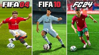 Scoring an INSANE Goal With Ronaldo In Every FIFA (04-24)