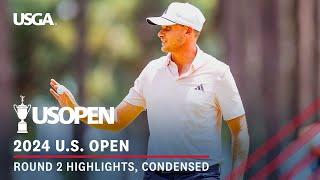 2024 U.S. Open Highlights: Round 2, Condensed