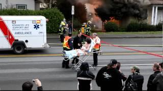 nanaimo fire ,stewart ave 4kfilms.ca