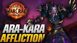 Affliction Warlock +10 Ara-Kara, City of Echoes! | Soul Harvester POV