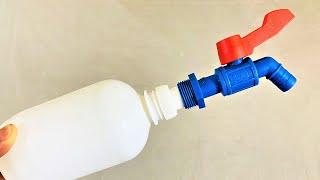 Do Not Waste! This Idea From Pvc Pipes And Plastic Bottles Will Save Your Family Money