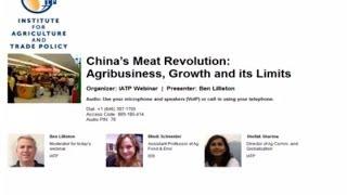 China's Meat Revolution: Agribusiness, Growth and Its Limits