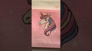 Cute Unicorn Painting  #shorts #short #trending #art