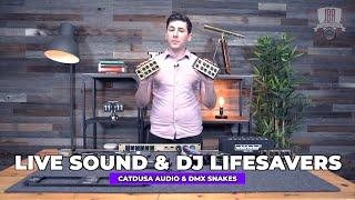 Livesound & DJ Lifesavers - the CATDUSA DMX Snake - DMX over Ethernet!