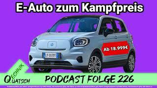 TQ226: E-Auto Leapmotor T03 für 19K Euro; Intel Core Ultra 200S; 20% Umsatzverlust durch Piracy