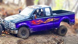 RC Trucks OFF Road Trail Adventures — Ford F 350, Land Rover, Jeep Cherokee, FJ Cruiser — Wilimovich