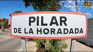 Pilar De La Horadada, Costa Blanca, Spain⎮Tuesday Morning Walking Tour Through the Town [4K] 