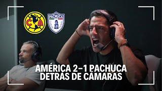  Detrás de cámaras: AMÉRICA 2-1 PACHUCA | Lo que NO viste de la TRANSMISIÓN | Andrés Vaca