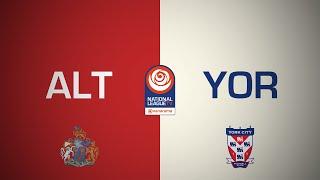 ALTRINCHAM 3-0 YORK CITY  | National League highlights | 26th November 2024