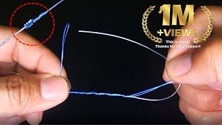 Alternative to YUCATAN KNOT | Extremely Strong Braid to Leader Fishing Knot