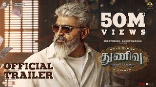 Thunivu Official Trailer | Ajith Kumar | H Vinoth | Zee Studios | Boney Kapoor | Ghibran