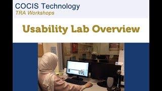 Usability Lab Overview