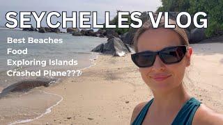 Seychelles Vlog: Best Beaches, Food, Crashed Plane??? | Mahe and Eden Islands