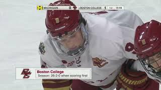 2024 NCAA Hockey Frozen Four Semi Final Boston College vs Michigan 4 11 2024