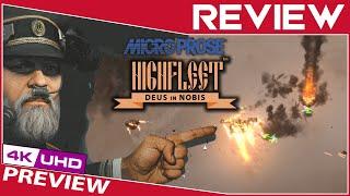Microprose HighFleet Review by Sim UK (PREVIEW)