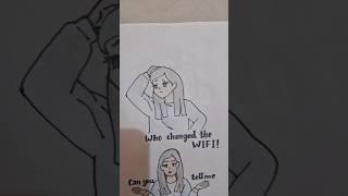 when your sibling change the wife password... #avacadoplayz #short #art