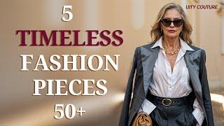 50+ Wardrobe Staples: Essentials Every Woman Needs!