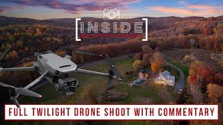 Full Twilight Drone Real Estate Shoot with Commentary (Photo & Video!)