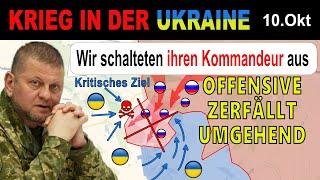 10.OKTOBER: BRUTALE NIEDERLAGE - Ukrainische Kräfte ENTHAUPTEN RUSSISCHEN ANGRIFFSTRUPP!