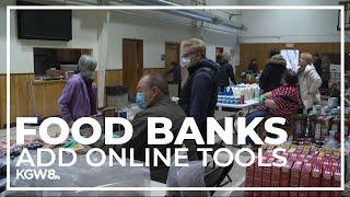 How Oregon food banks, pantries are going digital to make it easier to access food