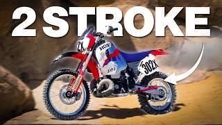 When Honda Took a 2 Stroke to Dakar!