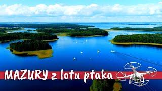 Piękne MAZURY z lotu ptaka / Polska z drona