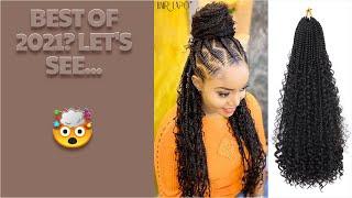  14 20 GODDESS BOX BRAIDS CROCHET HAIR SYNTHETIC BRAIDING HAIR