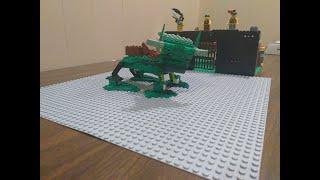 LEGO CHAMELION dancing to COTTON EYE JOE