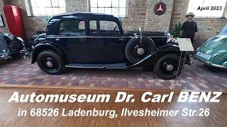 Automuseum Dr. Carl BENZ - April 2023 - in 68526 Ladenburg, Ilvesheimer Str. 26