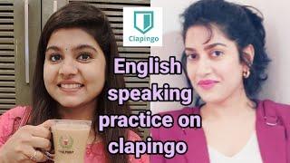 English conversation practice on clapingo with tutor Amu Alice|| Clapingo conversation