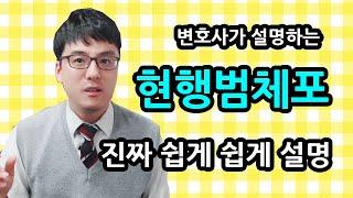 현행범 체포의 요건과 경찰에서의 대응방법