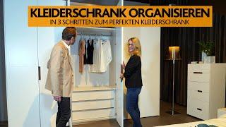 Kleiderschrank organisieren: Wie plane ich meinen perfekten Kleiderschrank? | PALEA Kleiderschrank