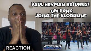 The Wiseman Is Back! Cm Punk Joins Bloodline Reaction By Eldric  Valentine