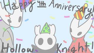 Hollow Knight 4th Anniversary Animation :)