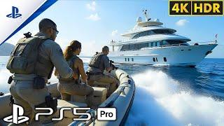 (PS5) CLEAN YACHT - SILENT KILLS | Ultra Realistic Graphics Gameplay [4K 60FPS] Call Of Duty MW3