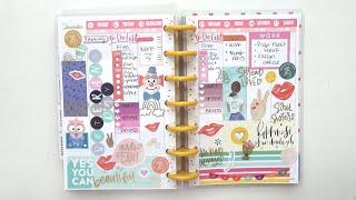 Plan With Me Mini Vertical Happy Planner