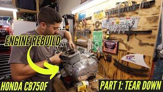 Honda CB750 Engine Rebuild Mini Series | pt.1 Tear Down