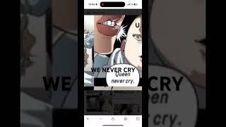 We never CRY