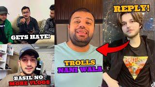 Ducky Bhai Trolls Nani Wala For Audi Etron | Maaz Safder Not to Record Basil | Shaz SafderGets Hate