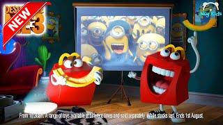 Best of McDonald's Happy Meal  Despicable Me 3  McLanche Feliz Cajita Feliz