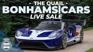 Bonhams|Cars The Quail Auction | Live stream