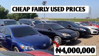 CHEAP Fairly Used Cars Under ₦5M | Four Million Naira Cars