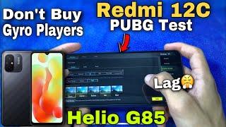 Redmi 12C Pubg Test  | Chipset Helio G85 |   Battery Test | Review | Ghrapics Test |