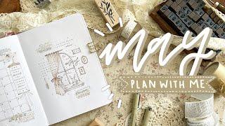 MAY 2022 BULLET JOURNAL PLAN WITH ME | windows + feeling disconnected