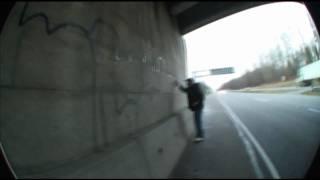 METH HIGHWAY BOMBING - CANADA - VANDAL - GRAFFITI #61